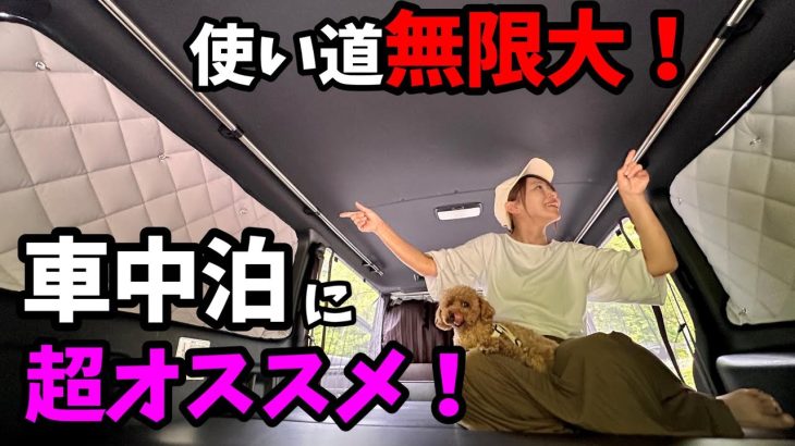 【ハイエース車中泊】ハイエースカスタム！サイドバー取り付け！車中泊に超便利アイテム！【サイドバー】【カーメイト】