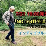 『NO.164野外洋袴　インディゴブルー発売』【ヒロシ】【野外洋袴】【NO.164】【デニム】