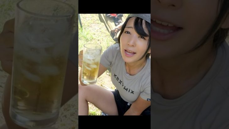 至福の一杯🥃✨️ジェントルマンジャックで作る極上ハイボール！#キャンプ女子  #camping #お酒