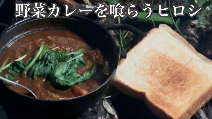 【ヒロシ】野菜カレーを喰らう【ヒロシ飯】